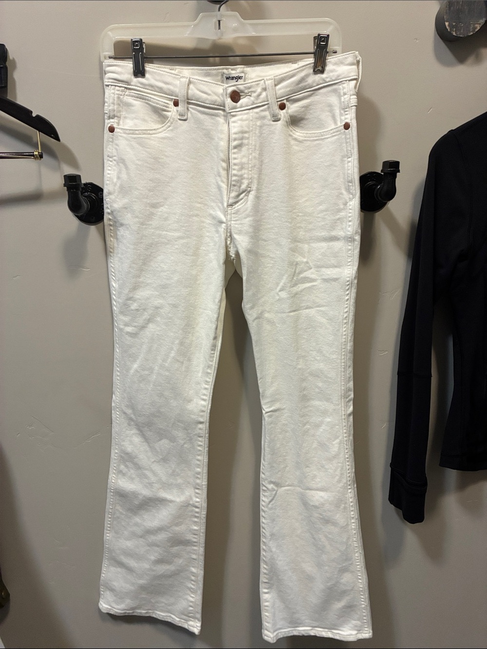 Wrangler Women’s White Flare Jeans